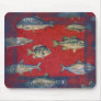 Hooked On Fishing Mouse Pad