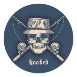 Hooked stickers