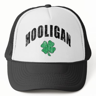 Hooligan Gift Mesh Hats by Funny_Irish_TShirts