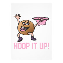 Hoop It Up Personalised Announcement