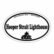 Hooper Strait Lighthouse. Acrylic Cut Out