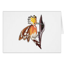 hoopoe bird greeting cards