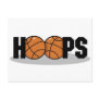 Hoops Basketball Post Cards