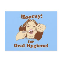 Hooray for Oral Hygiene Retro