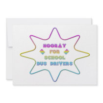 Hooray for School Bus Drivers!