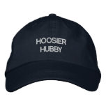 HOOSIER HUBBY embroidered hats