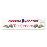 Hoosier TearJerker Bumper Sticker bumper stickers