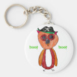 Hoot Hoot the pirate Keychain