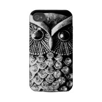 Hoot Owl - Glitter n' Glam Tough Iphone 4 Cover
