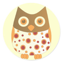 Hoot Owl Stickers