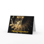 Hootie Owl - Happy Halloween! Card