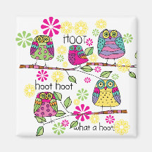Hootie Owl Magnet