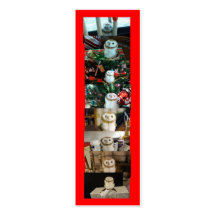 Hootin' Annie Bookmark Business Card Templates