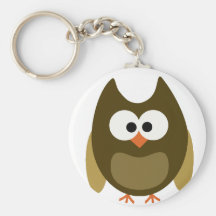 Hootin' Owl Key Chains