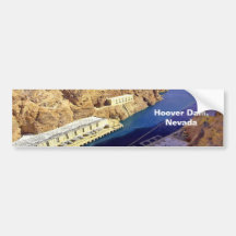 Hoover Dam, Nevada Bumper Sticker