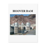 hoover dam post card