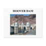 hoover dam postcard