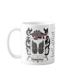 Hoover Family Coat of Arms Mug