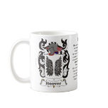 Hoover Family Coat of Arms mug