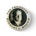Hoover for President - Button