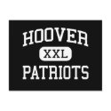 Hoover - Patriots - High - Fresno California postcards
