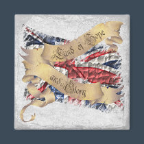 Hope and Glory magnets