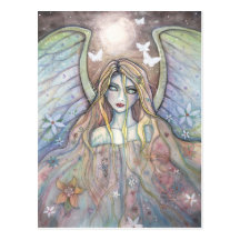 Hope Angel Postcard by Molly Harrison