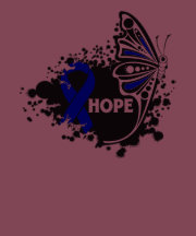 Hope Ankylosing Spondylitis Butterfly Tshirts