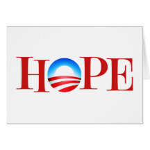 HOPE Barrack Obama Card