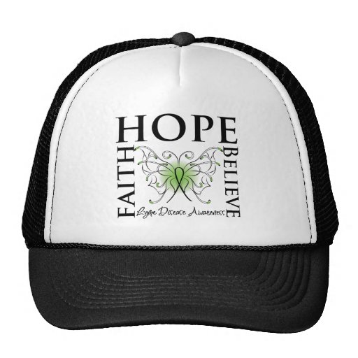 Hope Believe Faith - Lyme Disease Hats