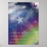 Hope believes in the dream posters