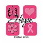 Hope Butterfly Inspires - Breast Cancer t-shirts
