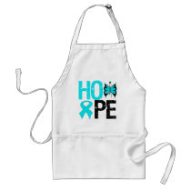 HOPE Butterfly Ribbon Addiction Recovery Apron