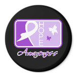 Hope Butterfly Tile Card Domestic Violence Refrigerator Magnet