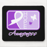 Hope Butterfly Tile Card Domestic Violence Mousepads