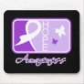 Hope Butterfly Tile Card Domestic Violence Mousepads