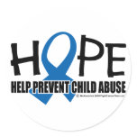 Hope Child Abuse Sticker