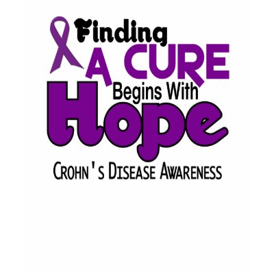 HOPE Crohn's Disease T-shirts by awarenessgifts