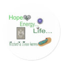 hope energy life mito stickers