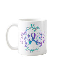 Hope Faith Love Domestic Violence & Sexual Assault Coffee Mug