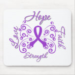 Hope Faith Love Strength Lupus Mousepads