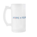 hope > fear barack obama 2008 hope won mugs