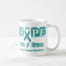 Hope for a Cure - Uterine Cancer Mugs