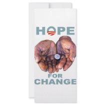 Hope for Change Rack Card Template