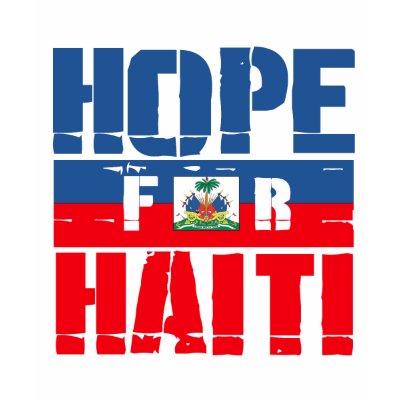 Hope for Haiti T-shirts by flagshirts