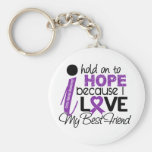 Hope For My Best Friend Cystic Fibrosis Key Chains