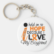 Hope For My Boyfriend Multiple Sclerosis MS Key Chain