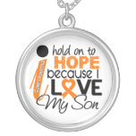 Hope For My Son Leukemia Custom Necklace