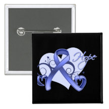 Hope Heart Ribbon - Oesophageal Atresia Button