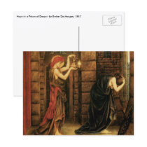 Hope in a Prison of Despair by Evelyn De Morgan Postcards